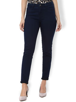 Van Heusen - Solid Navy Jeans