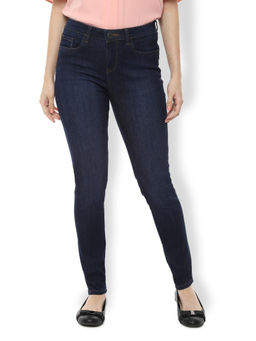 Van Heusen - Navy Blue Solid Jeans