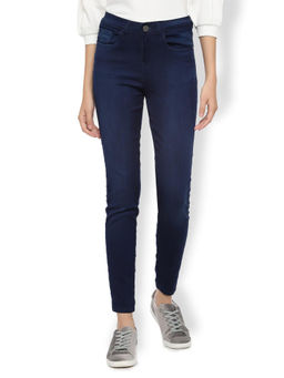 Van Heusen - Solid Navy Jeans