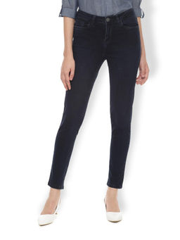 Van Heusen - Navy Blue Solid Jeans