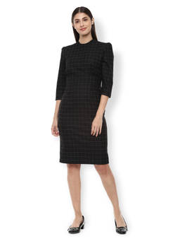 Van Heusen - Black Checks Dress
