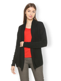 Van Heusen - Black Solid Shrug