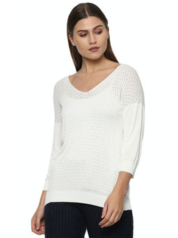 Van Heusen - White Sweater