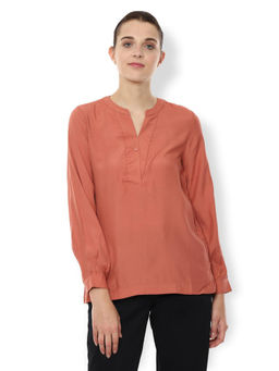 Van Heusen - Orange Solid Top