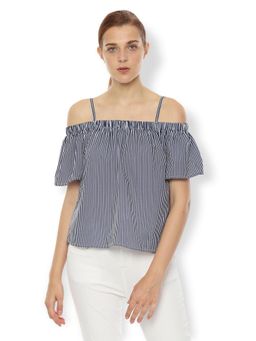 Van Heusen - Striped Navy Top