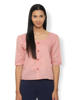 Van Heusen - Pink Solid Top
