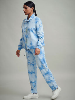 dash and dot - Solid Cloud Wash Top And Track Suit (Set of 2)