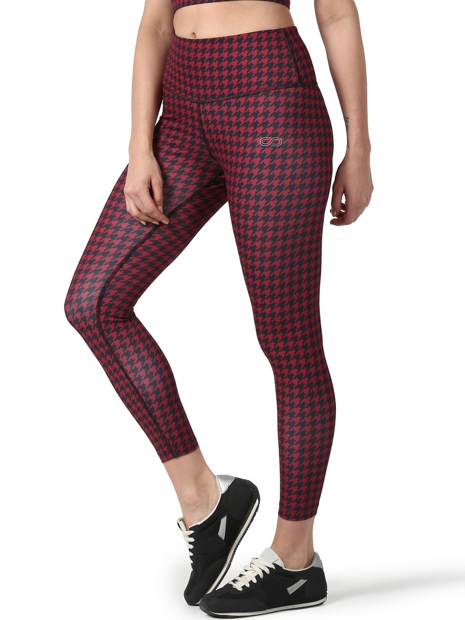 Buy Silvertraq Houndstooth Leggings 
