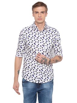 Globus - White Printed Shirt