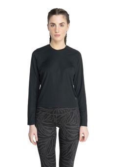 Silvertraq - Women Aero Long Sleeve Tee - Black