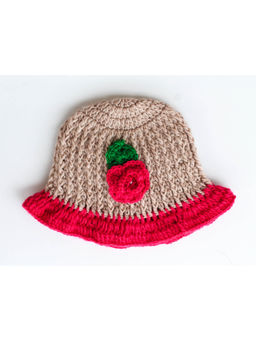 Woonie - Handmade Brown Cap