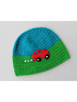 Woonie - Handmade Car Applique Cap