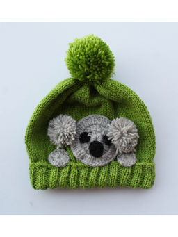 Woonie - Handmade Green Cap