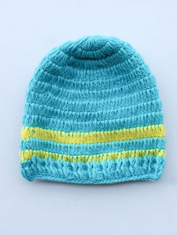 Woonie - Handmade Blue Cap