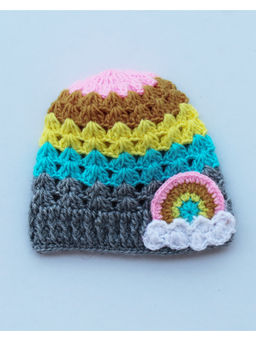 Woonie - Handmade Multi Color Cap