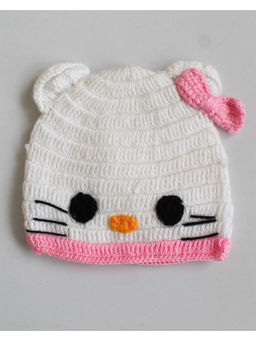 Woonie - Handmade Kitty Cap for Kids