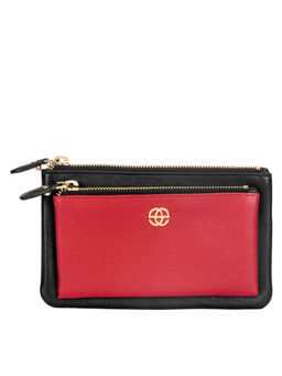 Eske - Aleta Double Zip Wallet Black (L)