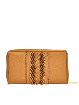 Eske - Idoya Zip Around Wallet Tan (L)