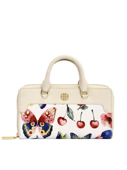 Eske - Lisette Zip Around Wallet With Handle White (M)