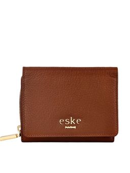 Eske - Feme Flap Wallet Brown (L)
