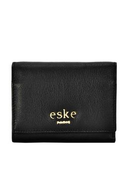 Eske - Tulip Small Flap Wallet Black (S)