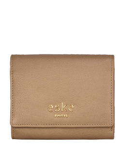 Eske - Tulip Small Flap Wallet Tan (S)