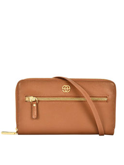 Eske - Eloise Zip Around Wallet Tan (L)