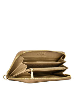 Eske - Riley Zip Around Wallet Tan (L)
