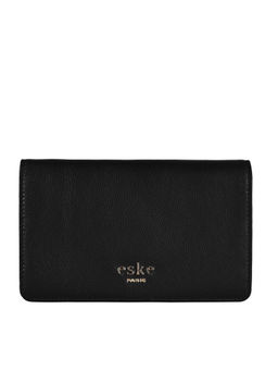 Eske - Erin Two Fold Wallet Black (L)