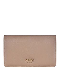 Eske - Erin Two Fold Wallet Beige (L)