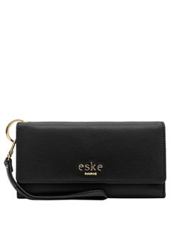 Eske - Eberta Leather Womens Wallet Black (M)
