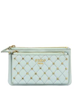Eske - Edima Leather Womens Wallet Blue (M)