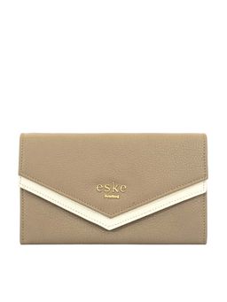 Eske - Bianca Envelope Leather Wallet For Women Brown (M)