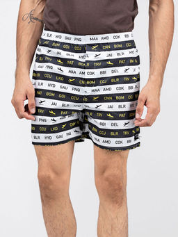 Whats Down - Multicolour Cities Boxers