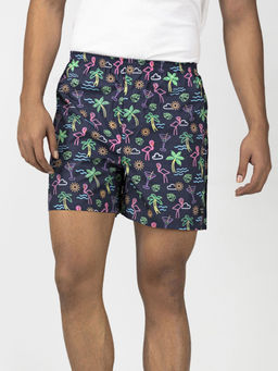 Whats Down - Blue Nautical Boxers