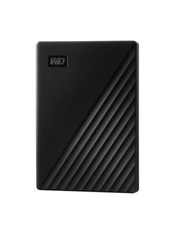 WD - My Passport 1TB External-Portable HDD, Black - Auto Backup, HW Encryption & Password Protection