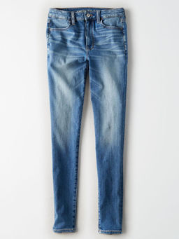 American Eagle - Blue Solid Jeans