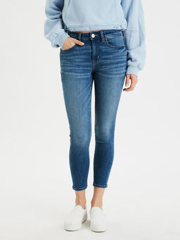 American Eagle - Blue Solid Jeans
