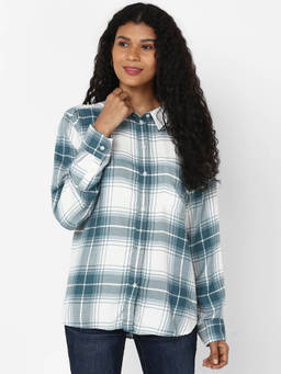American Eagle - Blue Checks Shirt