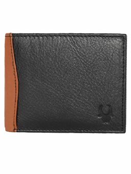 WILDHORN - RFID Protected Genuine High Quality Leather Black Wallet for Men