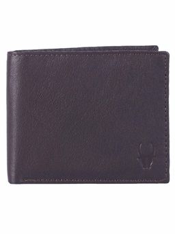 WILDHORN - RFID Protected Genuine High Quality Leather Brown Wallet for Men