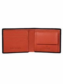 WILDHORN - RFID Protected Genuine High Quality Leather Black Wallet for Men
