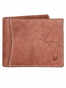 WILDHORN - RFID Protected Genuine High Quality Leather Tan Wallet for Men