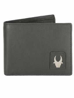 WILDHORN - RFID Protected Genuine High Quality Leather Black Wallet for Men