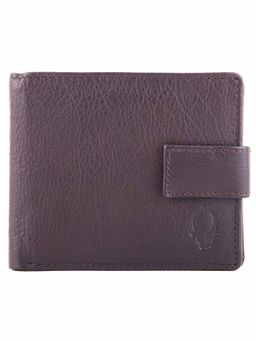 WILDHORN - RFID Protected Genuine High Quality Leather Brown Wallet for Men