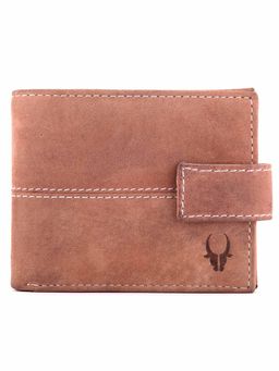 WILDHORN - RFID Protected Genuine High Quality Leather Tan Wallet for Men