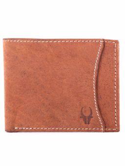 WILDHORN - RFID Protected Genuine High Quality Leather Tan Wallet for Men