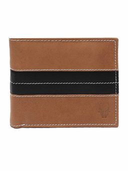 WILDHORN - RFID Protected Genuine High Quality Leather Tan Wallet for Men