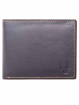 WILDHORN - RFID Protected Genuine High Quality Leather Black Wallet for Men
