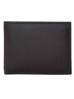 WILDHORN - RFID Protected Genuine High Quality Leather Black Wallet for Men